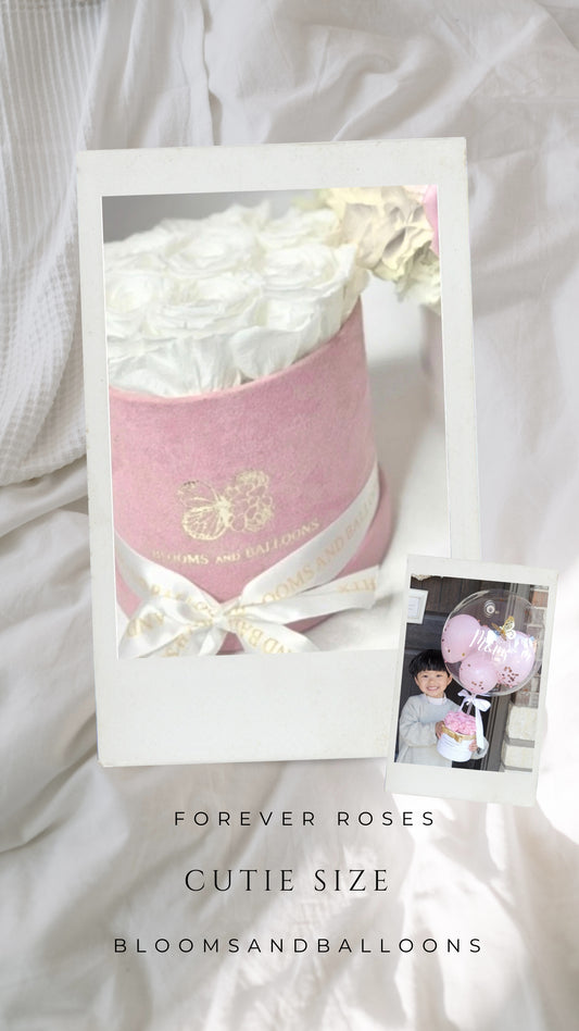 CHRISTY'S CUTIE FOREVER BLOOMS AND BALLOONS