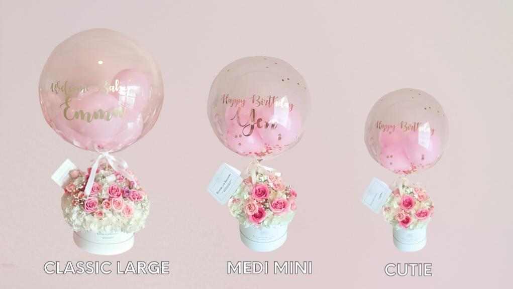 AURORA'S BLOOMS AND BALLOONS