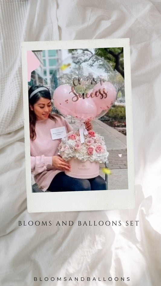 CLASSIC BLOOMS AND BALLOONS